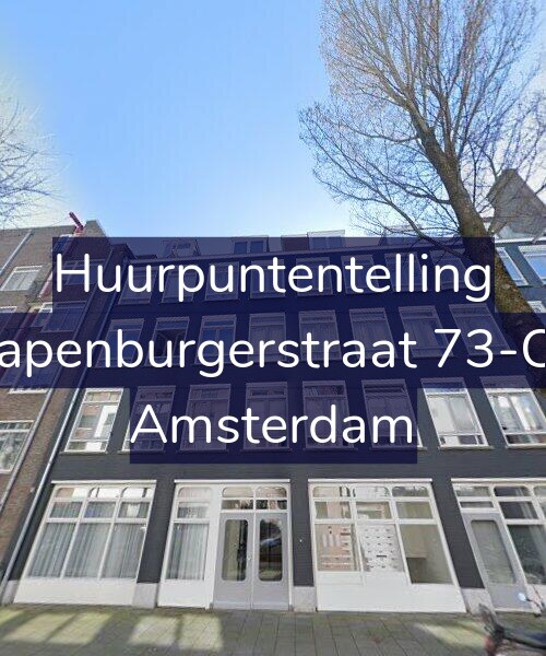 Foto gevel Huurpuntentelling voor Rapenburgerstraat 73-C5, Amsterdam