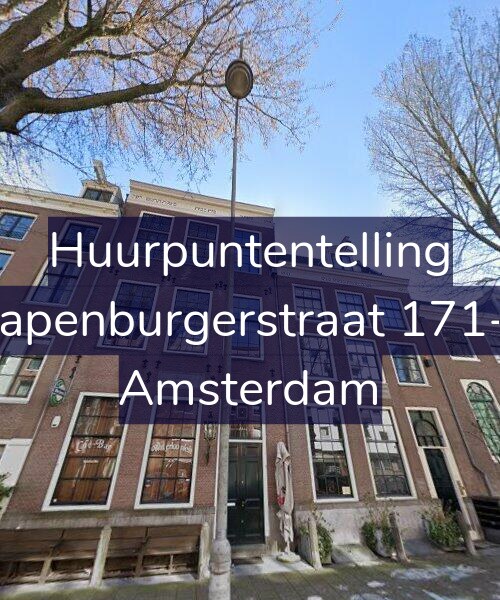 Foto gevel Huurpuntentelling voor Rapenburgerstraat 171-L, Amsterdam