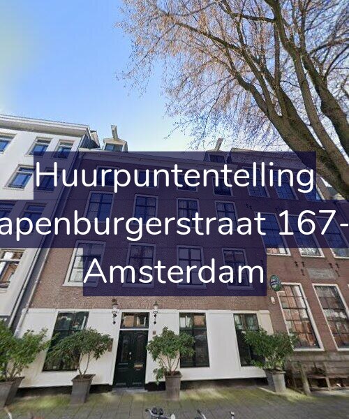 Foto gevel Huurpuntentelling voor Rapenburgerstraat 167-G, Amsterdam