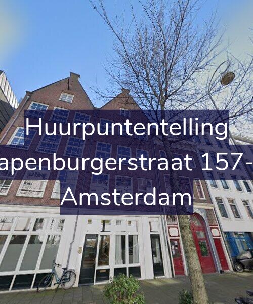 Foto gevel Huurpuntentelling voor Rapenburgerstraat 157-D, Amsterdam
