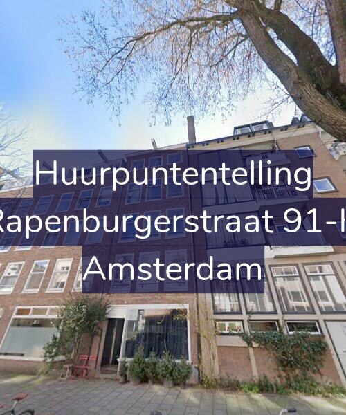 Foto gevel Huurpuntentelling voor Rapenburgerstraat 91-H, Amsterdam