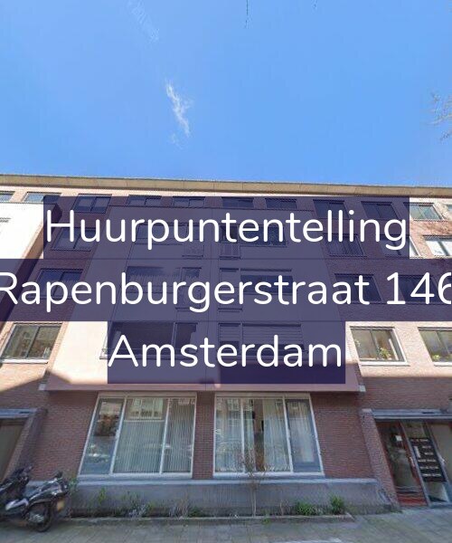 Foto gevel Huurpuntentelling voor Rapenburgerstraat 146, Amsterdam
