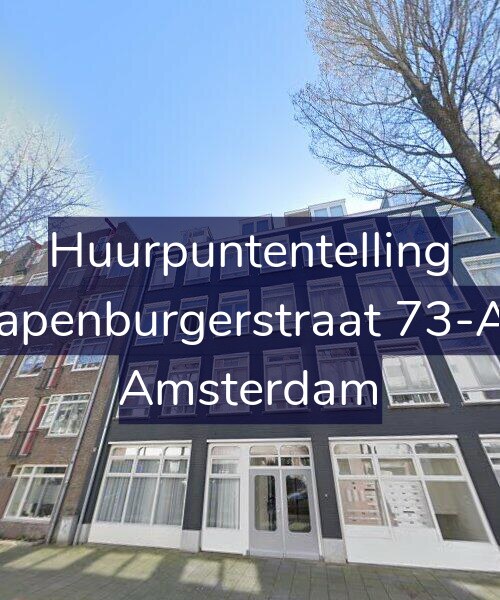 Foto gevel Huurpuntentelling voor Rapenburgerstraat 73-A4, Amsterdam