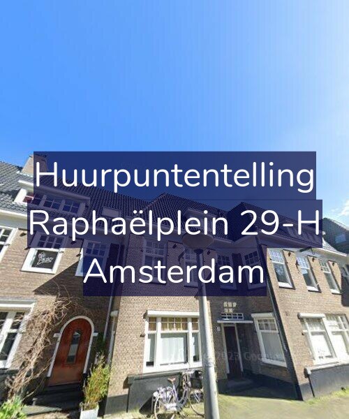 Foto gevel Huurpuntentelling voor Raphaëlplein 29-H, Amsterdam