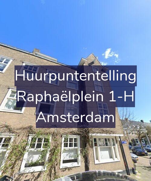 Foto gevel Huurpuntentelling voor Raphaëlplein 1-H, Amsterdam