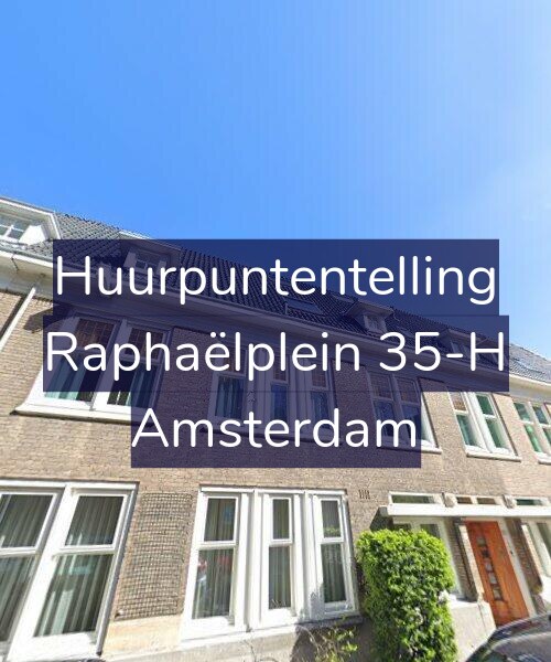Foto gevel Huurpuntentelling voor Raphaëlplein 35-H, Amsterdam