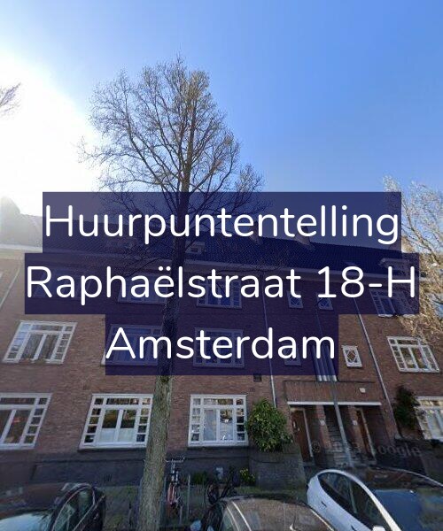 Foto gevel Huurpuntentelling voor Raphaëlstraat 18-H, Amsterdam
