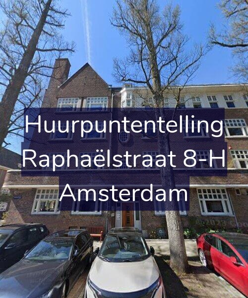 Foto gevel Huurpuntentelling voor Raphaëlstraat 8-H, Amsterdam