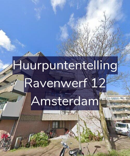 Foto gevel Huurpuntentelling voor Ravenwerf 12, Amsterdam