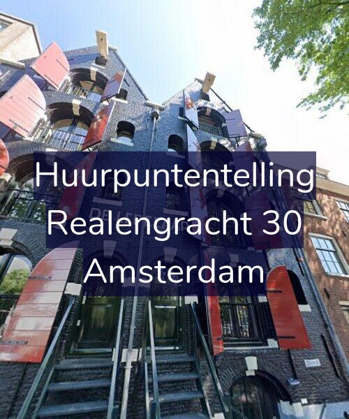 Foto gevel Huurpuntentelling voor Realengracht 30, Amsterdam
