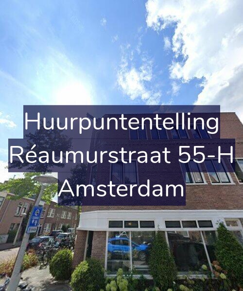 Foto gevel Huurpuntentelling voor Réaumurstraat 55-H, Amsterdam