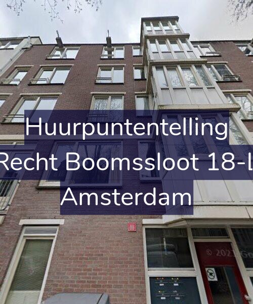 Foto gevel Huurpuntentelling voor Recht Boomssloot 18-L, Amsterdam