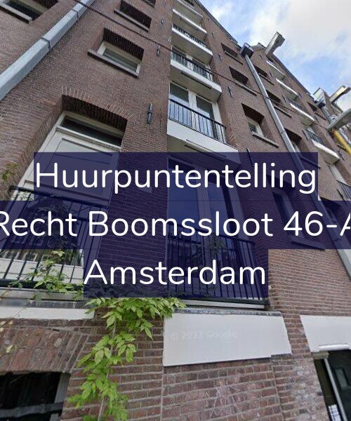 Foto gevel Huurpuntentelling voor Recht Boomssloot 46-A, Amsterdam