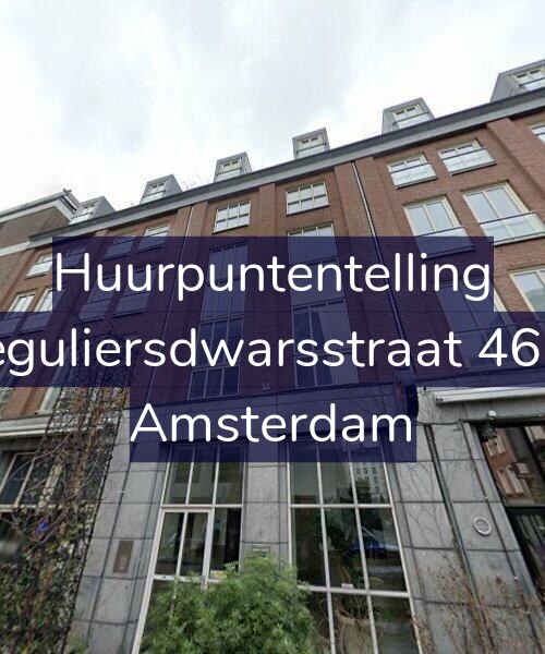 Foto gevel Huurpuntentelling voor Reguliersdwarsstraat 46-G, Amsterdam