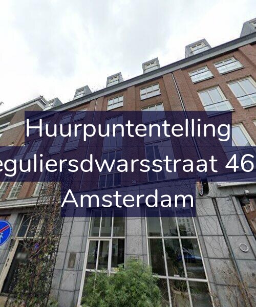Foto gevel Huurpuntentelling voor Reguliersdwarsstraat 46-C, Amsterdam