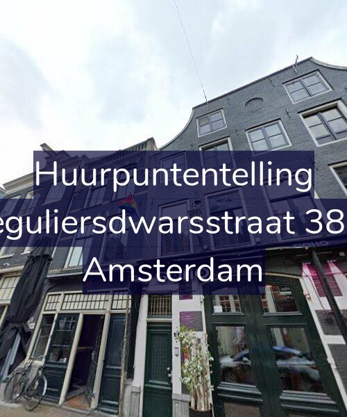 Foto gevel Huurpuntentelling voor Reguliersdwarsstraat 38-C, Amsterdam