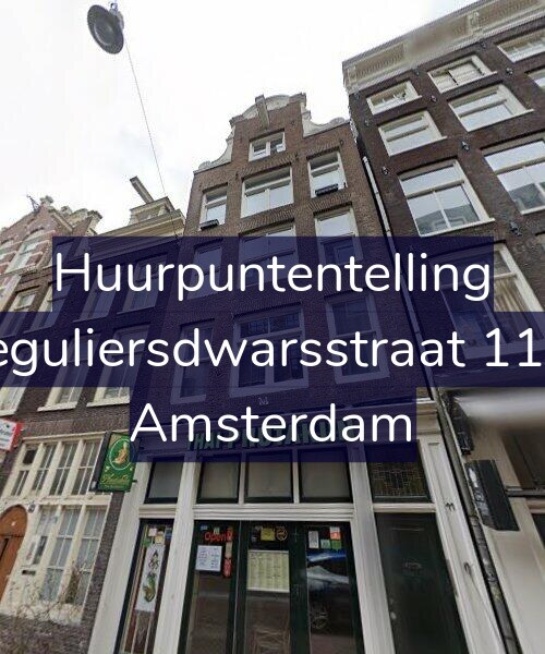 Foto gevel Huurpuntentelling voor Reguliersdwarsstraat 11-4, Amsterdam