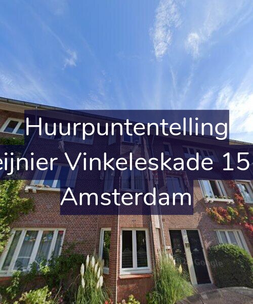 Foto gevel Huurpuntentelling voor Reijnier Vinkeleskade 15-H, Amsterdam