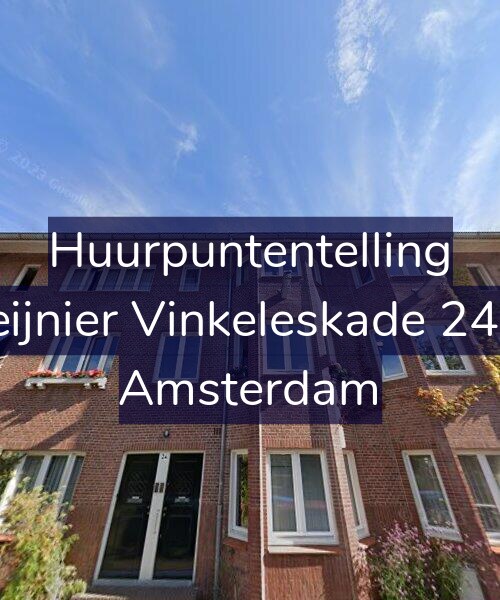 Foto gevel Huurpuntentelling voor Reijnier Vinkeleskade 24-1, Amsterdam