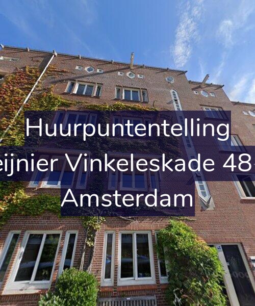 Foto gevel Huurpuntentelling voor Reijnier Vinkeleskade 48-H, Amsterdam