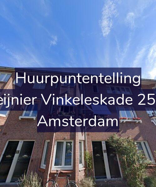 Foto gevel Huurpuntentelling voor Reijnier Vinkeleskade 25-1, Amsterdam