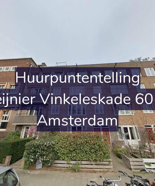 Foto gevel Huurpuntentelling voor Reijnier Vinkeleskade 60-H, Amsterdam
