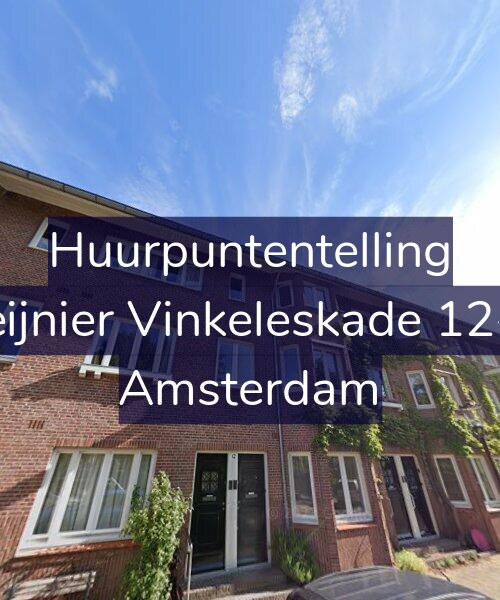 Foto gevel Huurpuntentelling voor Reijnier Vinkeleskade 12-H, Amsterdam