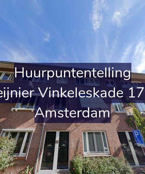Foto gevel Huurpuntentelling voor Reijnier Vinkeleskade 17-1, Amsterdam