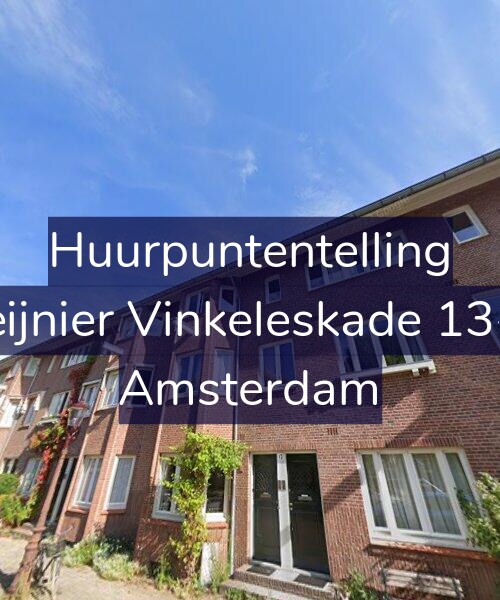 Foto gevel Huurpuntentelling voor Reijnier Vinkeleskade 13-H, Amsterdam