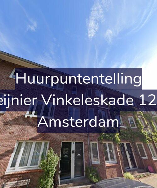 Foto gevel Huurpuntentelling voor Reijnier Vinkeleskade 12-1, Amsterdam