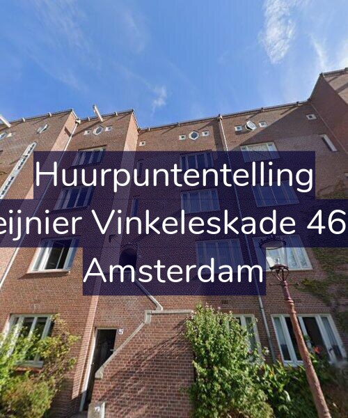 Foto gevel Huurpuntentelling voor Reijnier Vinkeleskade 46-1, Amsterdam