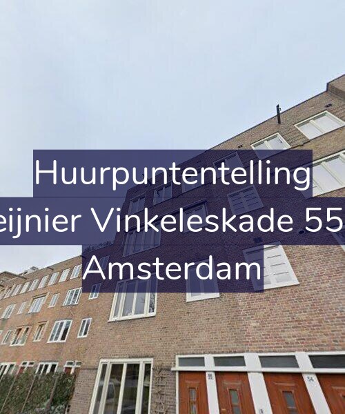 Foto gevel Huurpuntentelling voor Reijnier Vinkeleskade 55-2, Amsterdam