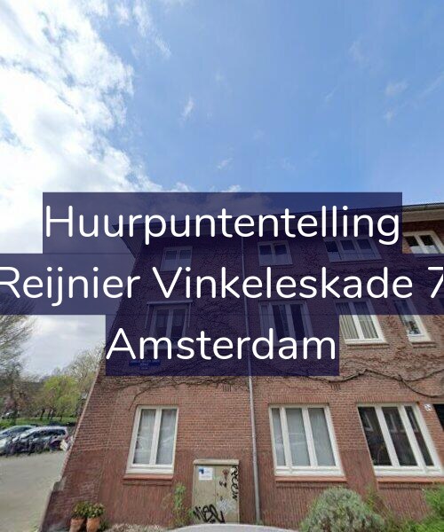 Foto gevel Huurpuntentelling voor Reijnier Vinkeleskade 7, Amsterdam