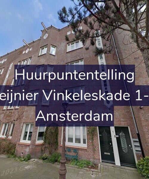 Foto gevel Huurpuntentelling voor Reijnier Vinkeleskade 1-H, Amsterdam
