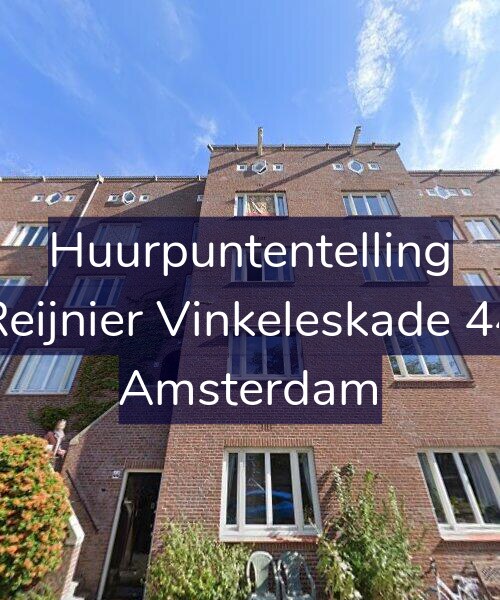 Foto gevel Huurpuntentelling voor Reijnier Vinkeleskade 44, Amsterdam