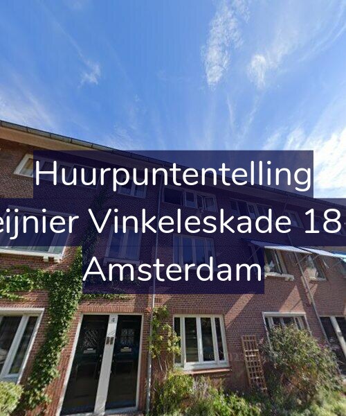 Foto gevel Huurpuntentelling voor Reijnier Vinkeleskade 18-H, Amsterdam