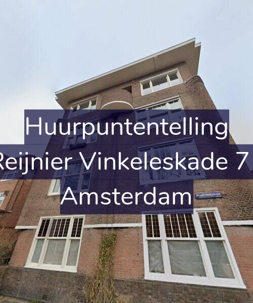 Foto gevel Huurpuntentelling voor Reijnier Vinkeleskade 71, Amsterdam