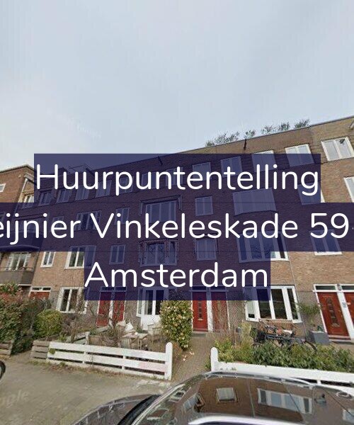 Foto gevel Huurpuntentelling voor Reijnier Vinkeleskade 59-H, Amsterdam
