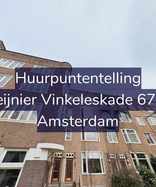 Foto gevel Huurpuntentelling voor Reijnier Vinkeleskade 67-2, Amsterdam