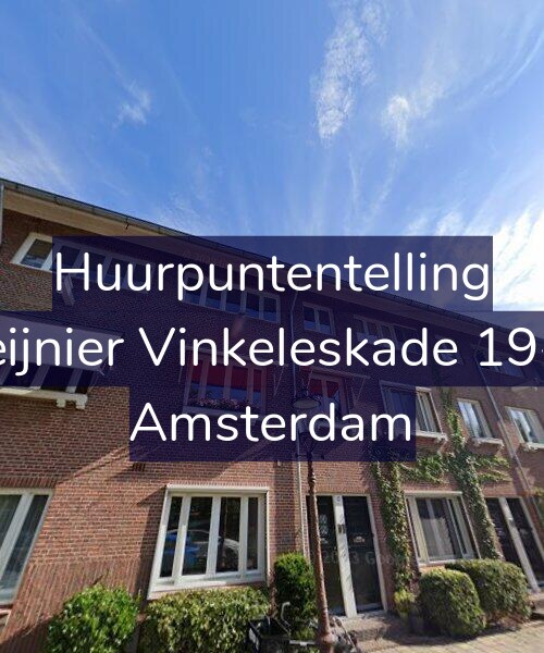 Foto gevel Huurpuntentelling voor Reijnier Vinkeleskade 19-H, Amsterdam