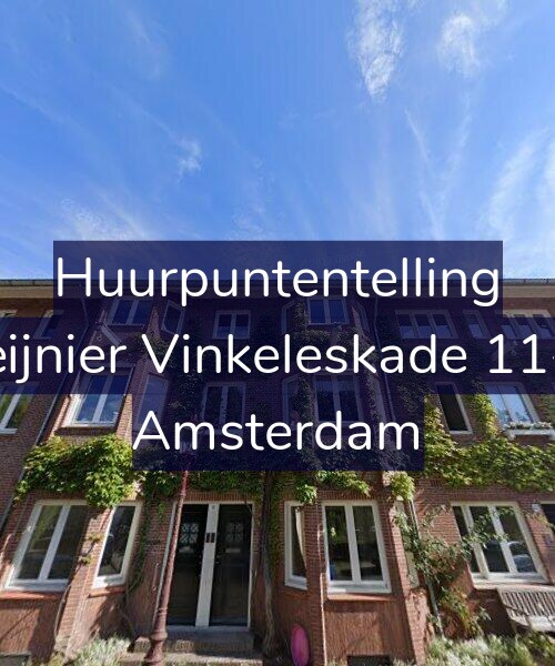 Foto gevel Huurpuntentelling voor Reijnier Vinkeleskade 11-H, Amsterdam