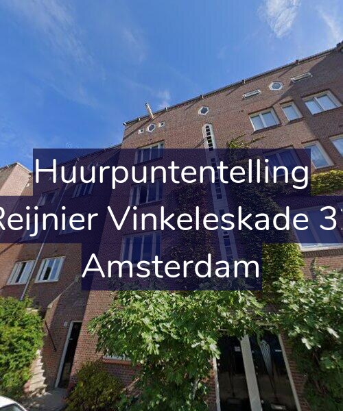 Foto gevel Huurpuntentelling voor Reijnier Vinkeleskade 32, Amsterdam