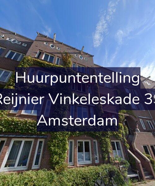 Foto gevel Huurpuntentelling voor Reijnier Vinkeleskade 39, Amsterdam
