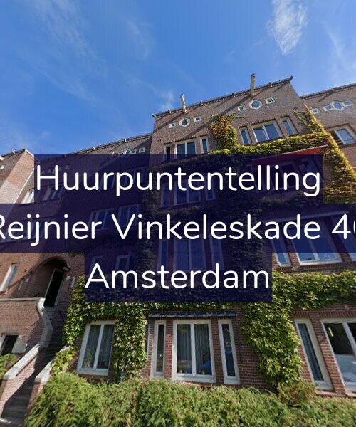 Foto gevel Huurpuntentelling voor Reijnier Vinkeleskade 40, Amsterdam