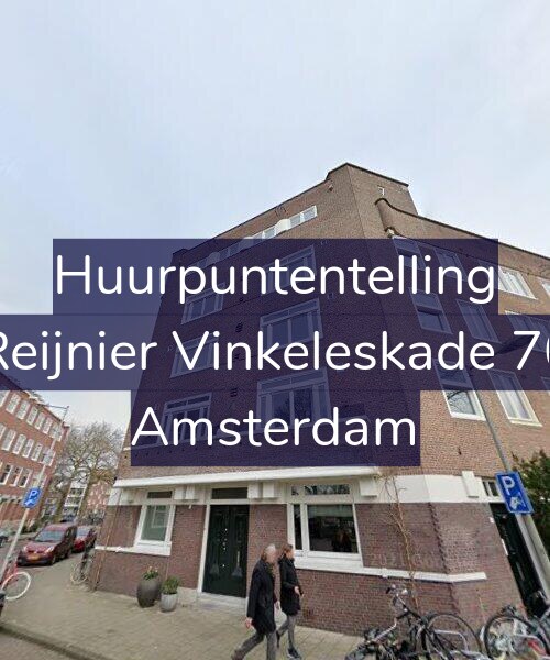 Foto gevel Huurpuntentelling voor Reijnier Vinkeleskade 70, Amsterdam