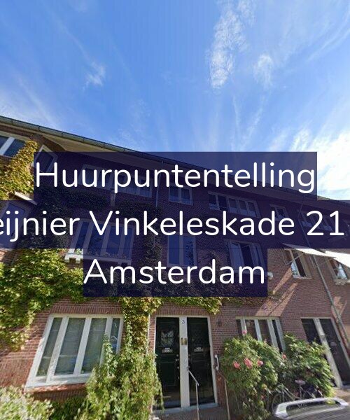 Foto gevel Huurpuntentelling voor Reijnier Vinkeleskade 21-H, Amsterdam