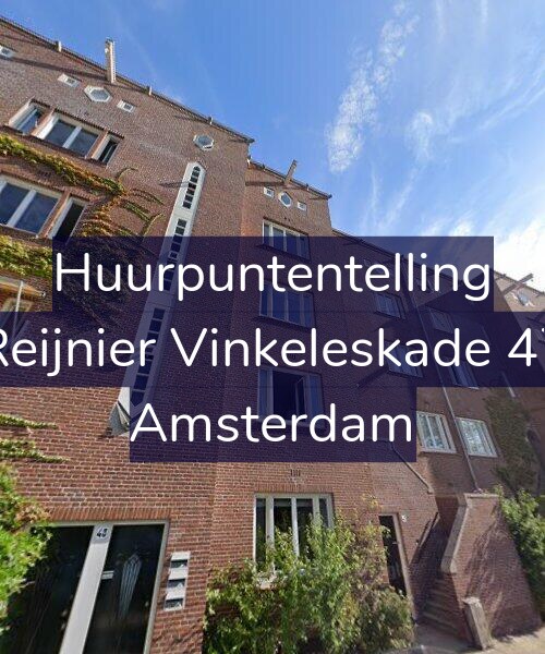 Foto gevel Huurpuntentelling voor Reijnier Vinkeleskade 47, Amsterdam