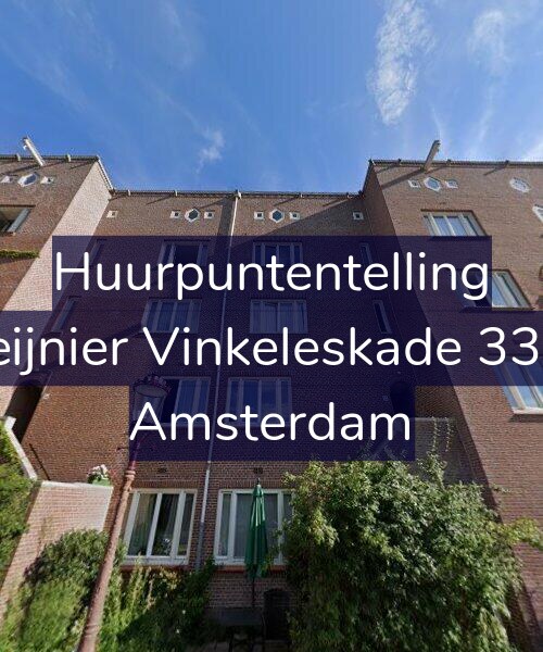 Foto gevel Huurpuntentelling voor Reijnier Vinkeleskade 33-3, Amsterdam