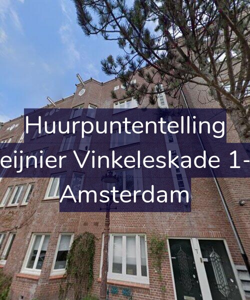 Foto gevel Huurpuntentelling voor Reijnier Vinkeleskade 1-1, Amsterdam