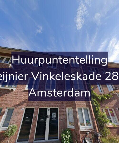 Foto gevel Huurpuntentelling voor Reijnier Vinkeleskade 28-1, Amsterdam